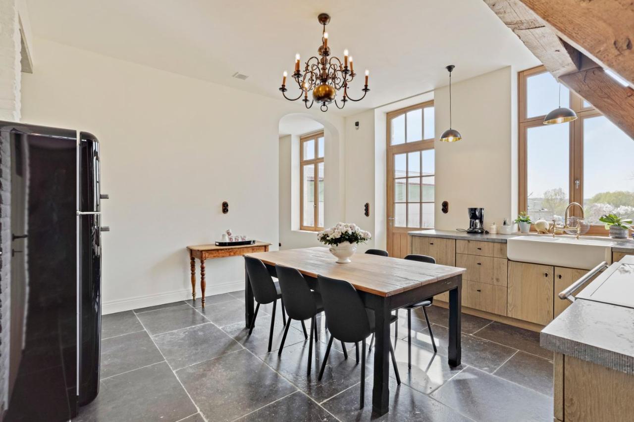 Huis Potaerde, Luxe Villa - Landhuis Nabij Brussel Merchtem 외부 사진